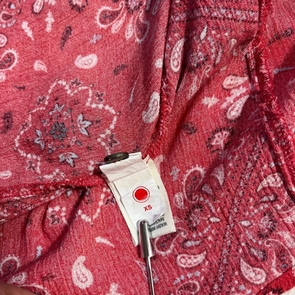 MUDD Bandana Print Red Dress Size XS - Picture 6 of 13